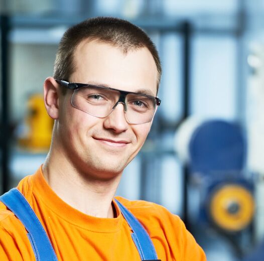 Employé de Conceptromec en atelier