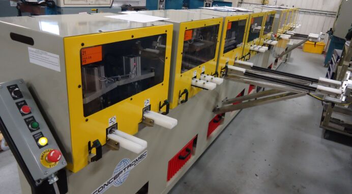 Ligne de machines de cintrage automatisées